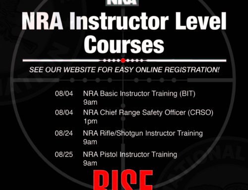 Instructor Level Courses August 2019